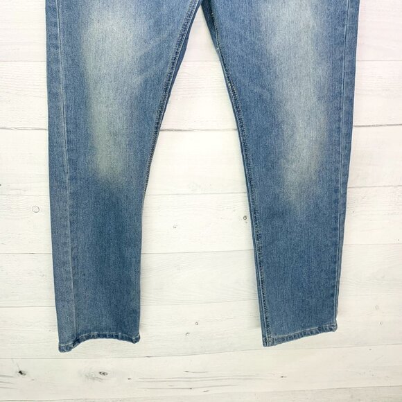 Smith & Mills Mens Slim Fit Jeans Stretch Denim Mid Rise Size 36 - Picture 6 of 13